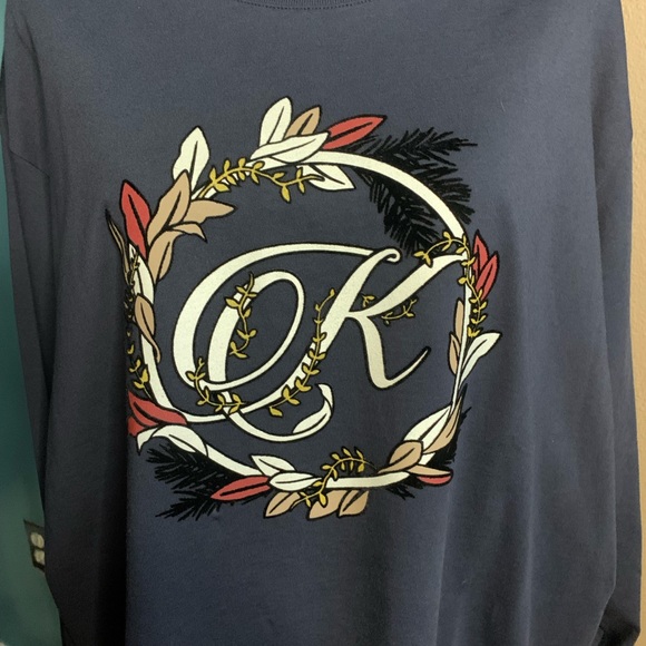 NWT, Kith Kristmas Wreath, l/s tee, Nocturnal. Men’s XXL $140 - Picture 2 of 5